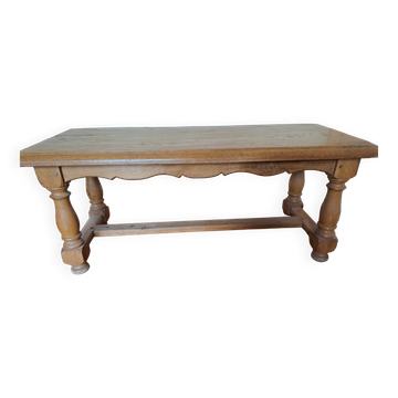Table basse en chêne massif