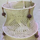 Macramé suspension 60s/70s