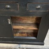 Early 20th century oak bar counter