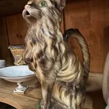 Cat Barbotine Pitcher