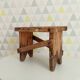 Tabouret, marche pied campagnard ancien