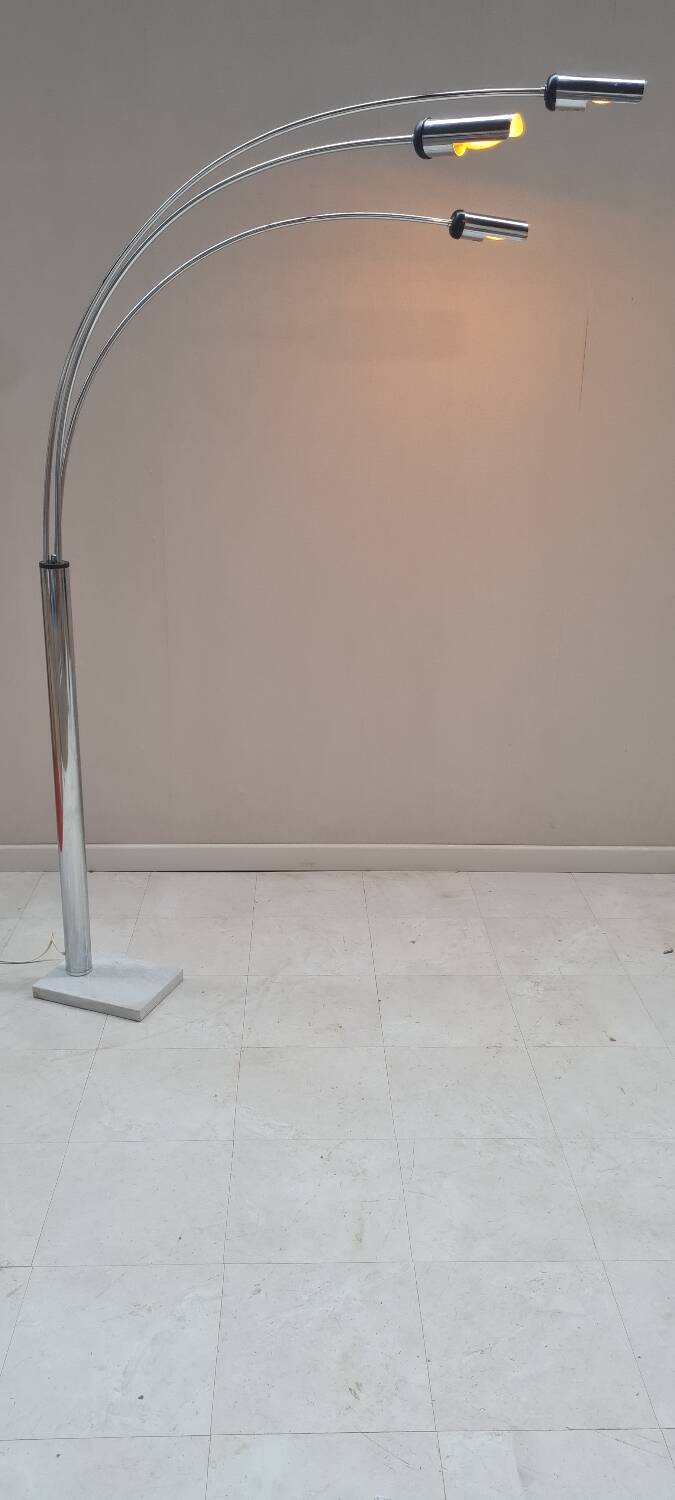 Lily of the valley floor lamp by Goffredo Reggiani 1970