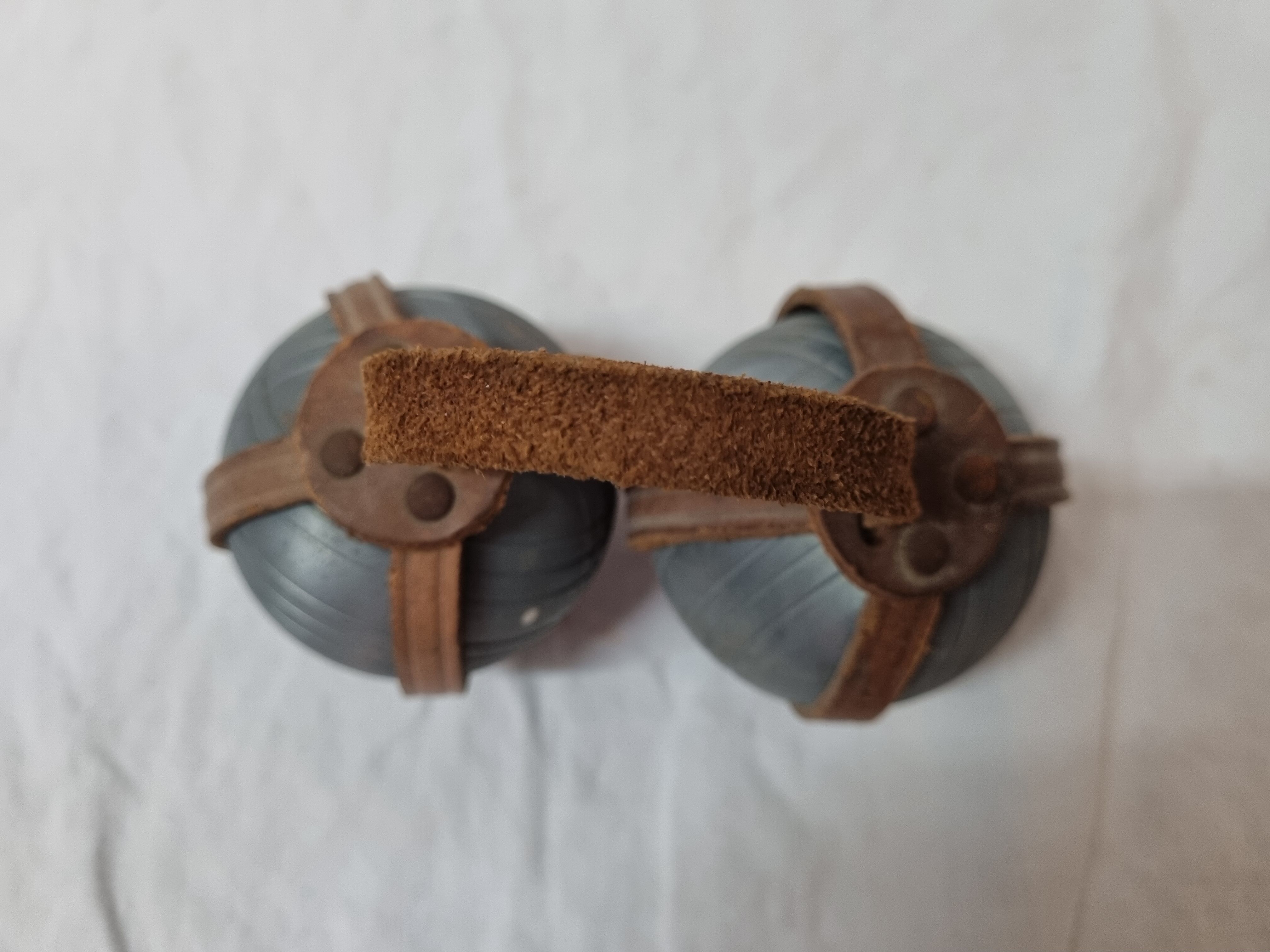 Pair of petanque balls year 50