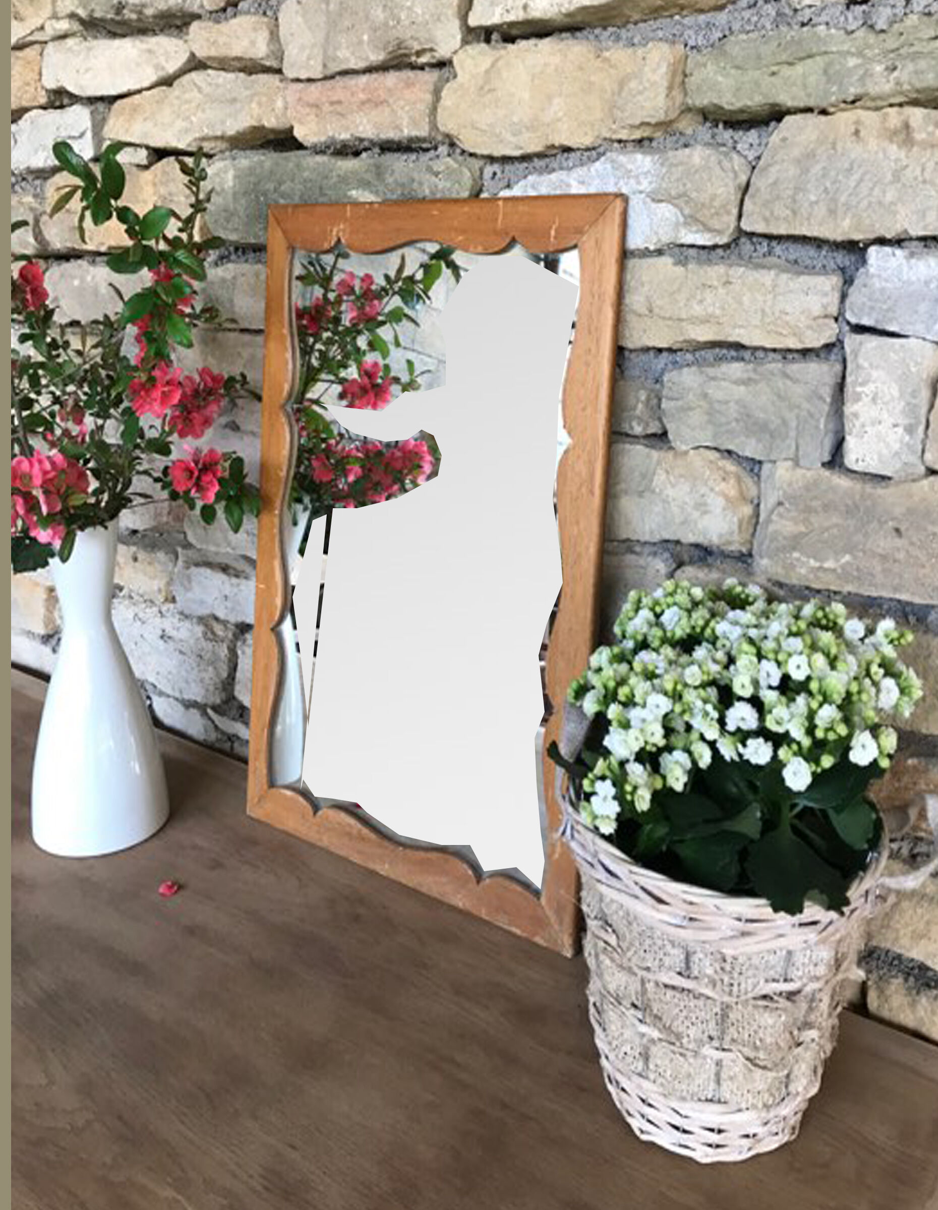 Art deco mirror  65x46cm