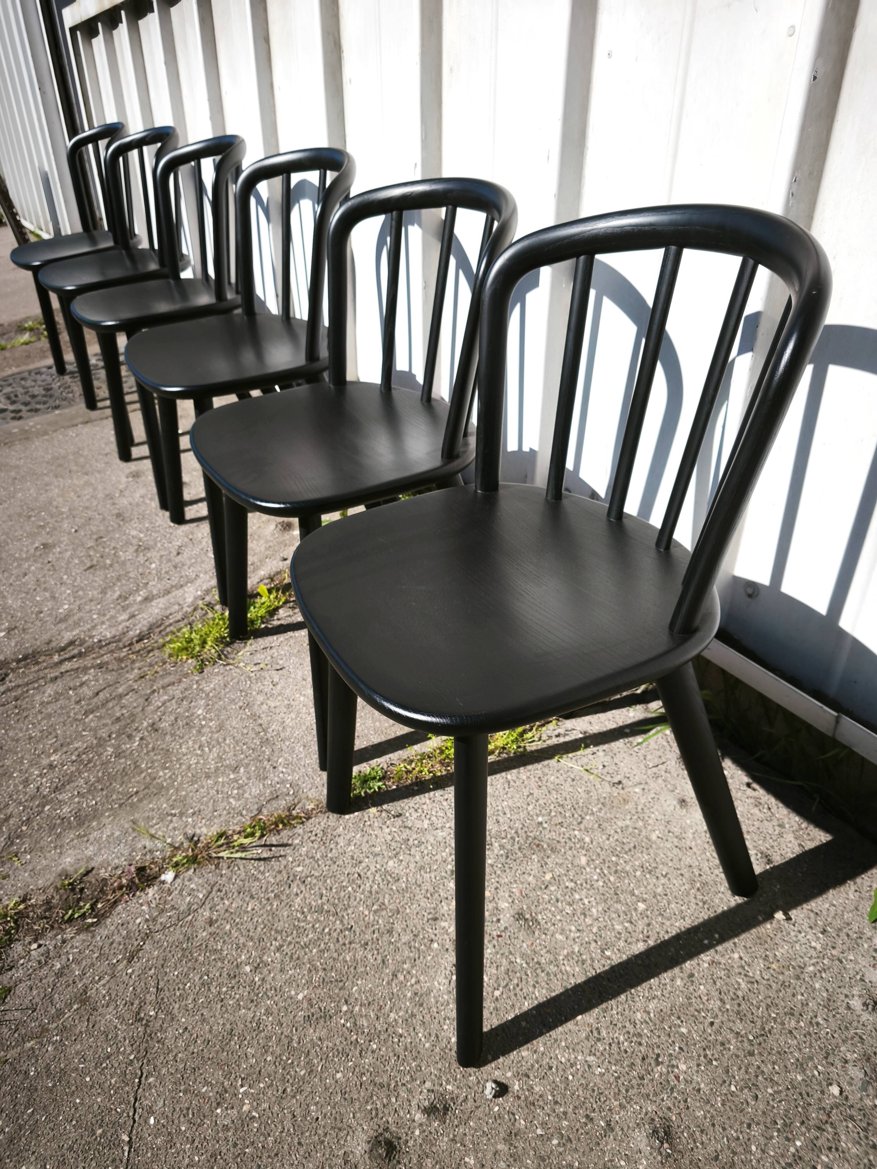 Set of 6 Nym 2830 chairs, Pedrali