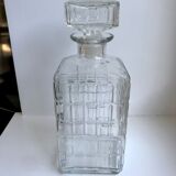 70s glass whisky decanter