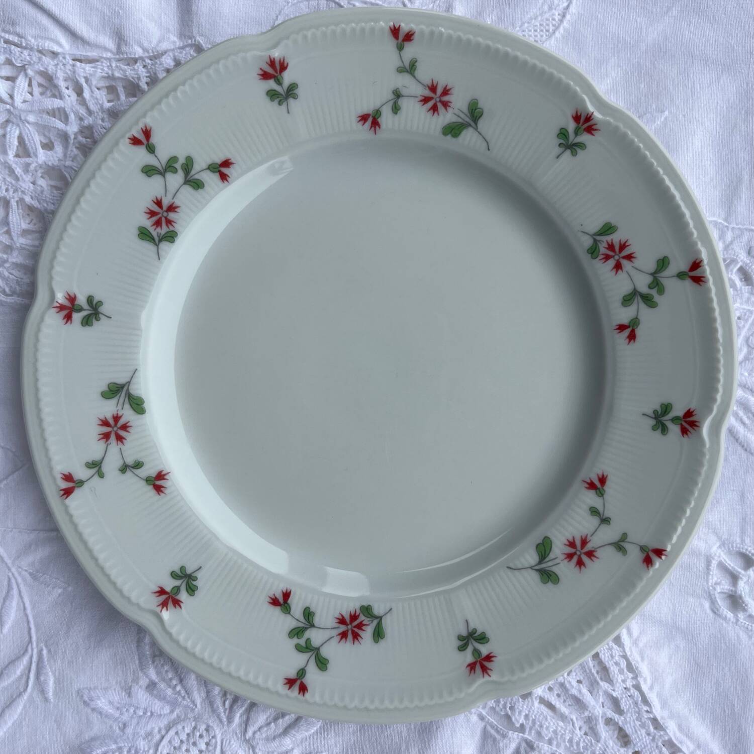Limoges porcelain dessert plates