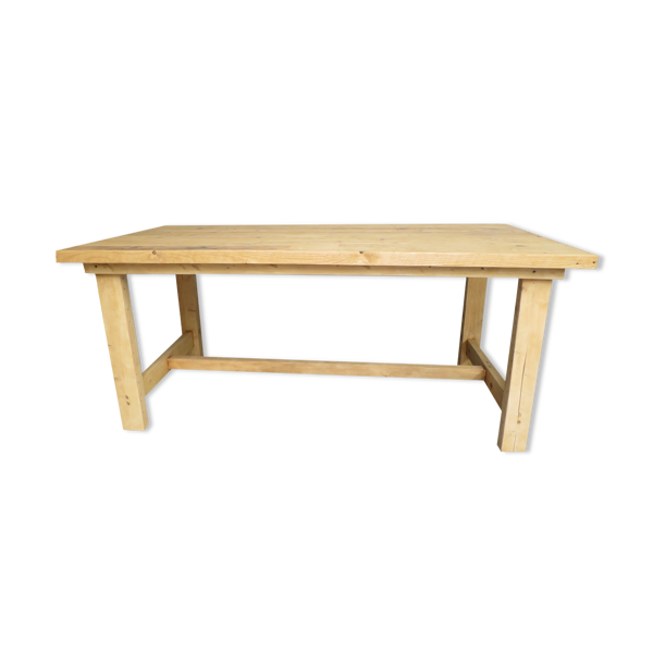 Table de ferme en bois ''recyclé