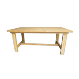 Table de ferme en bois "recyclé"