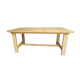 Farmhouse table made of "recycled" wood