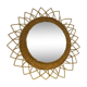Rattan sun mirror