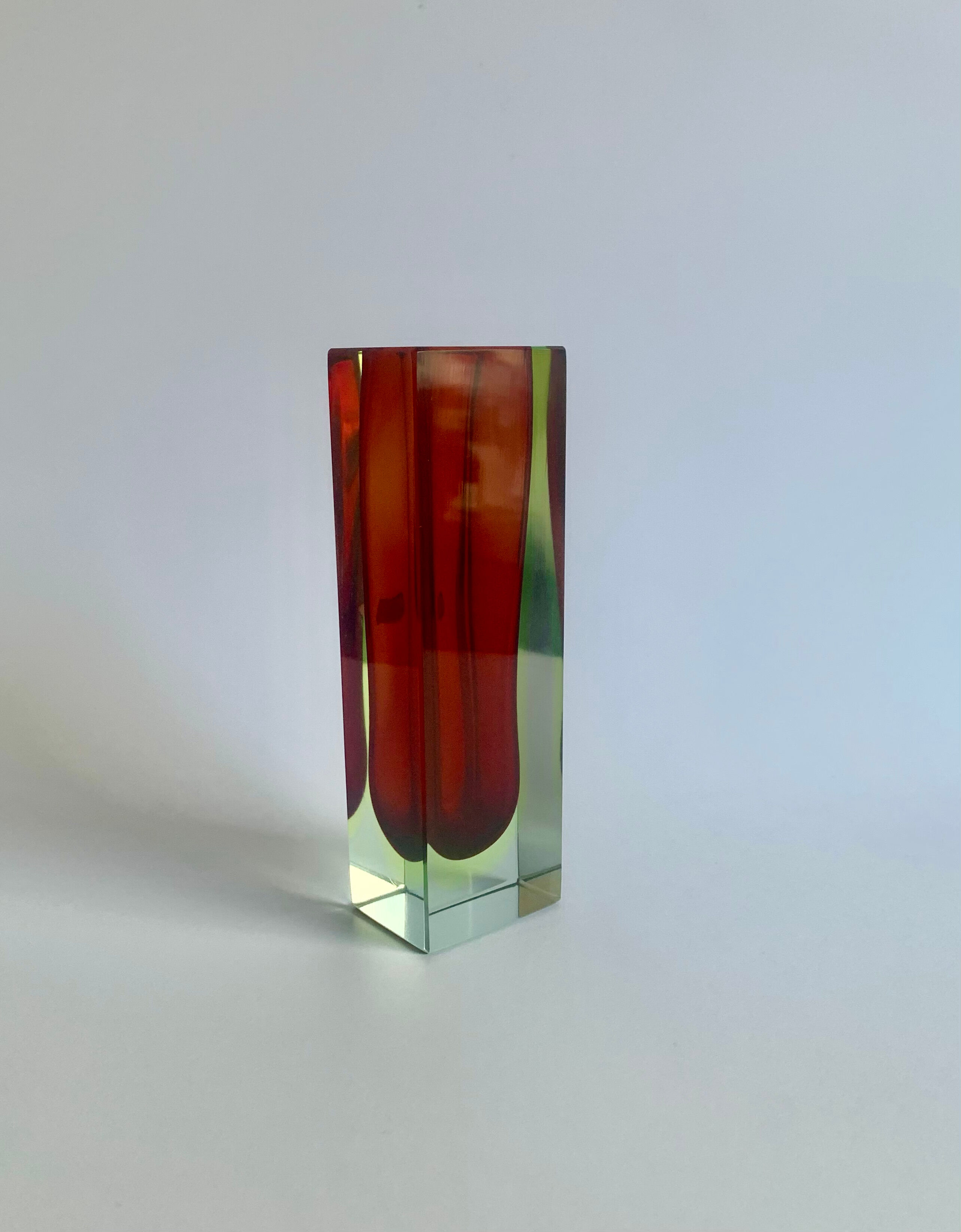 Vase by F. Poli for Murano, Italy, 1970s