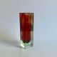 Vase by F. Poli for Murano, Italy, 1970s