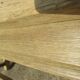Farm table in washed oak