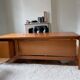 Danish midcentury writing desk by Henning Jensen & Torben Valeur