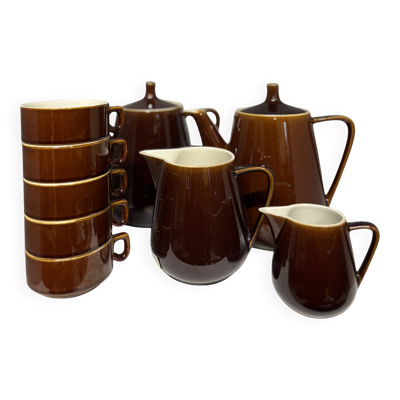 Service thé/café villeroy et boch - marron