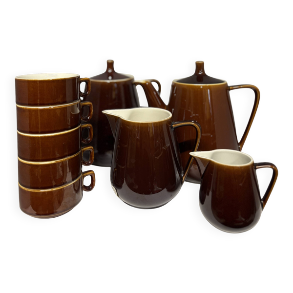 Service thé/café villeroy et boch - marron