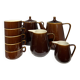 Villeroy & Boch tea/coffee service - brown