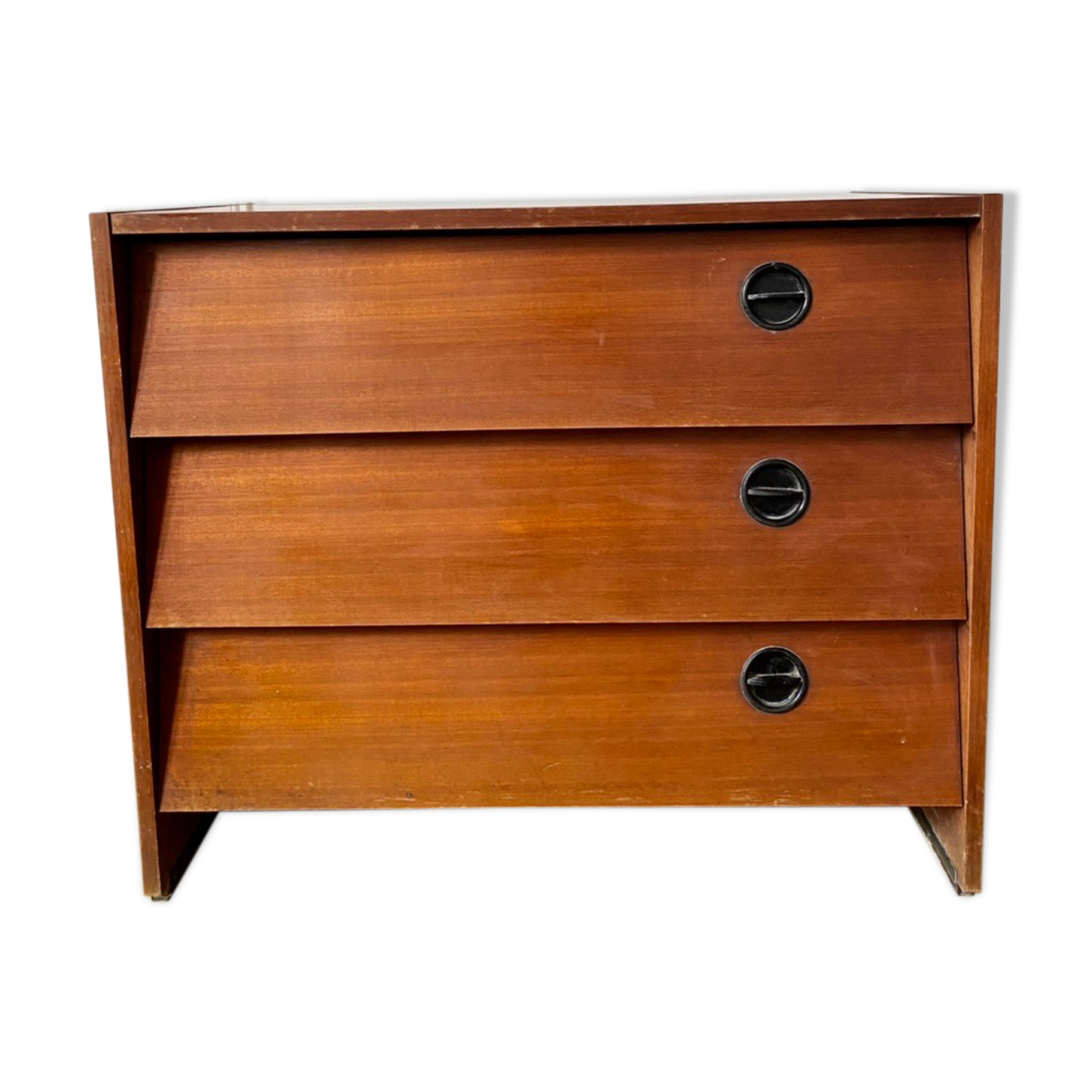 Teak shoe cabinet vintage years