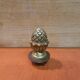 Door or antique furniture knob "Pine cone" in solid brass