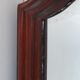 Louis Philippe mirror, mahogany, gendarme hat