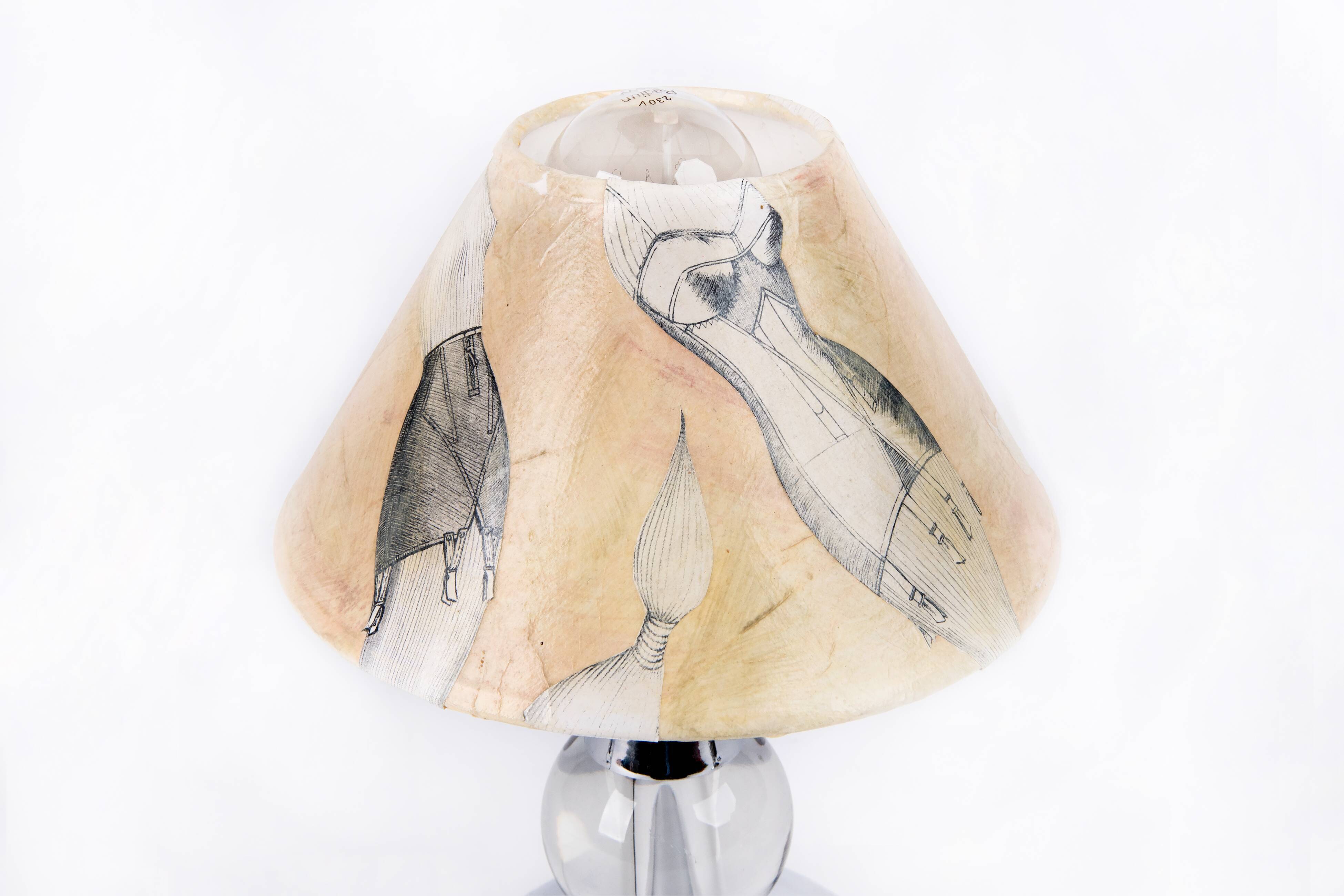 Paire de lampes de chevet vintage
