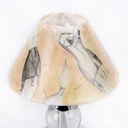 Pair of vintage bedside lamps