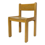 Children's chair all wood, 1960-1970.