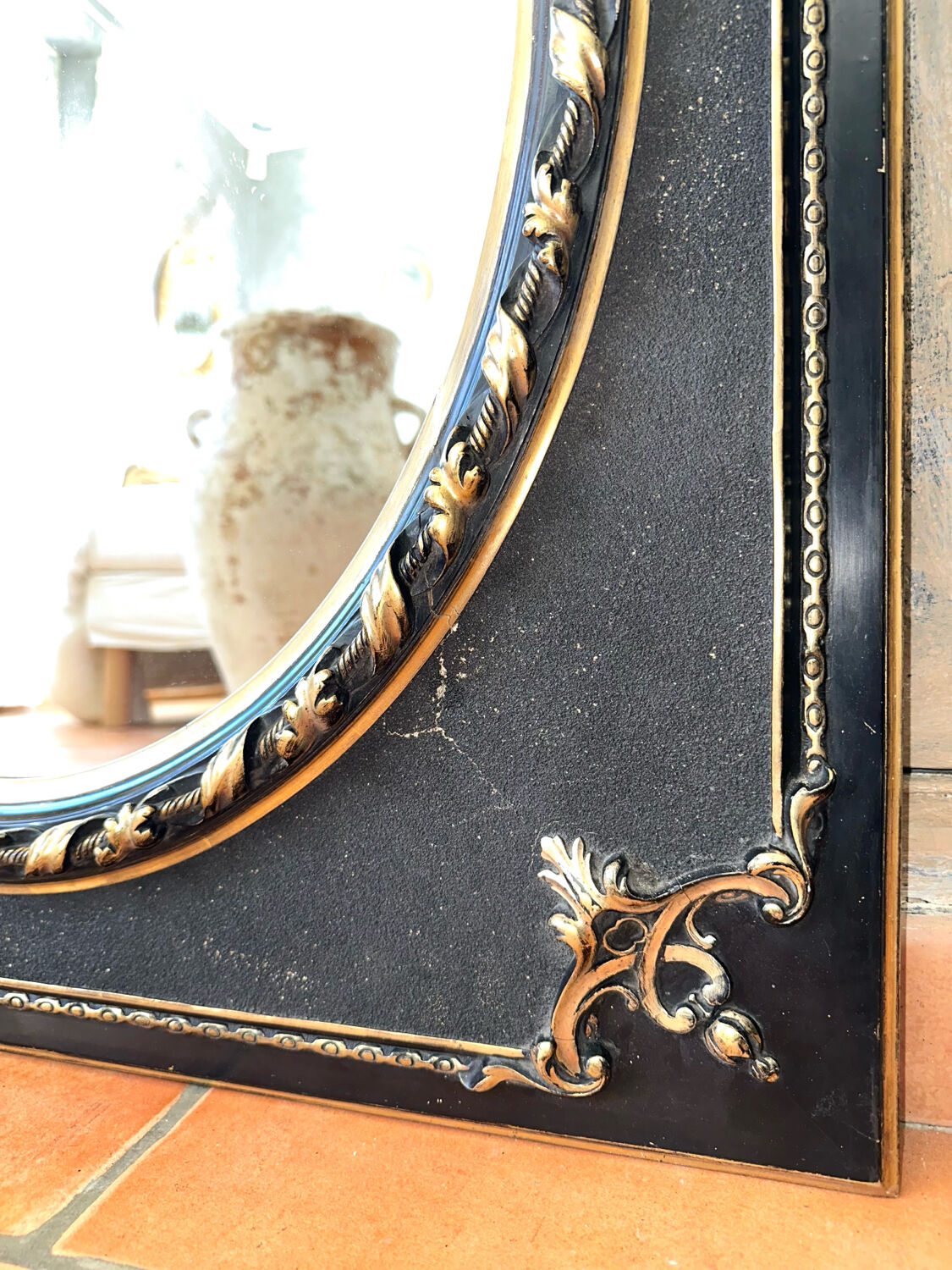 Antique mirror Napoleon III 19th century