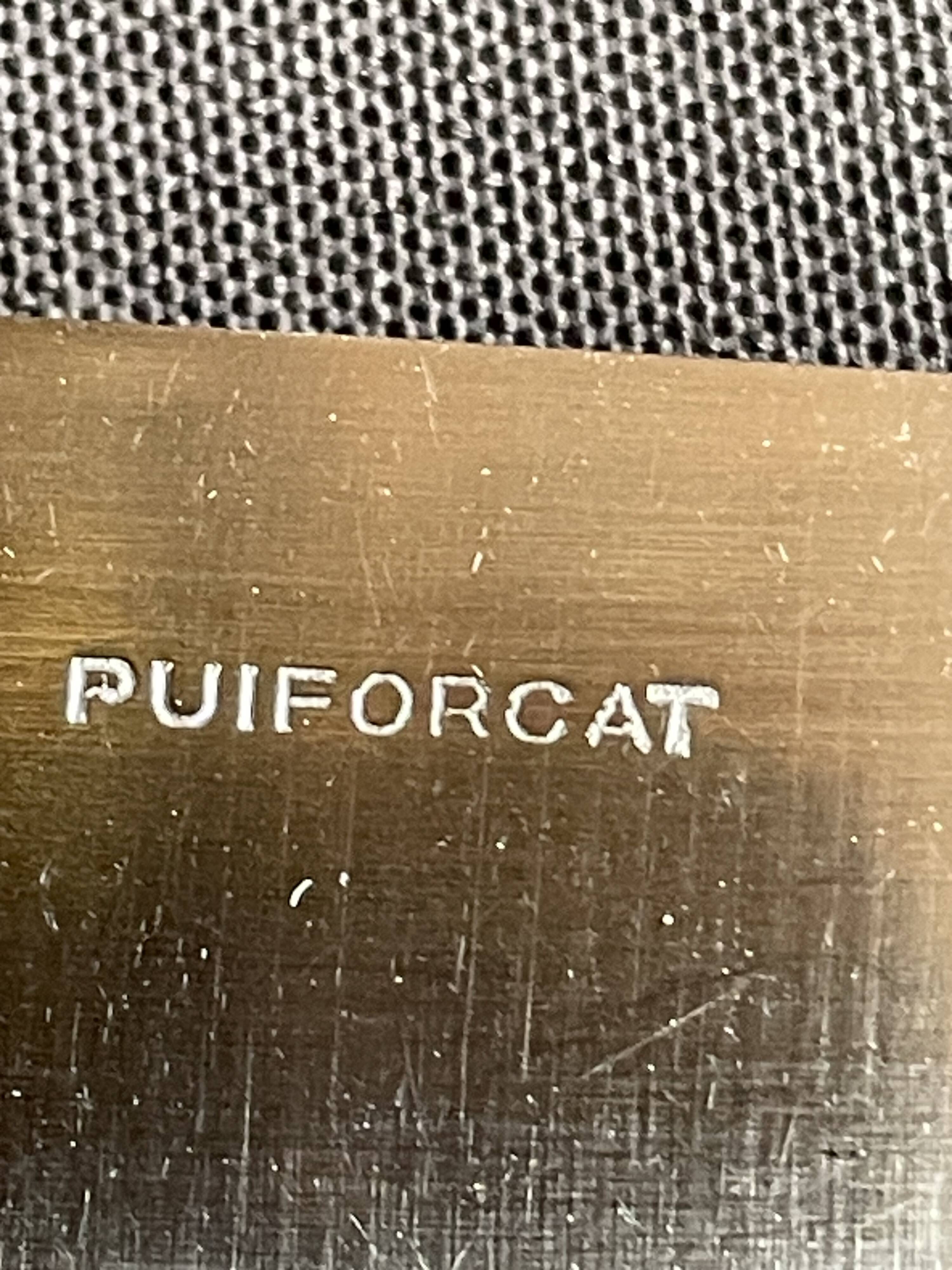 6 puiforcat richelieu silver table knives