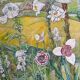 List of tigridias and hollyhocks, signed Maurice Bouillot 1972