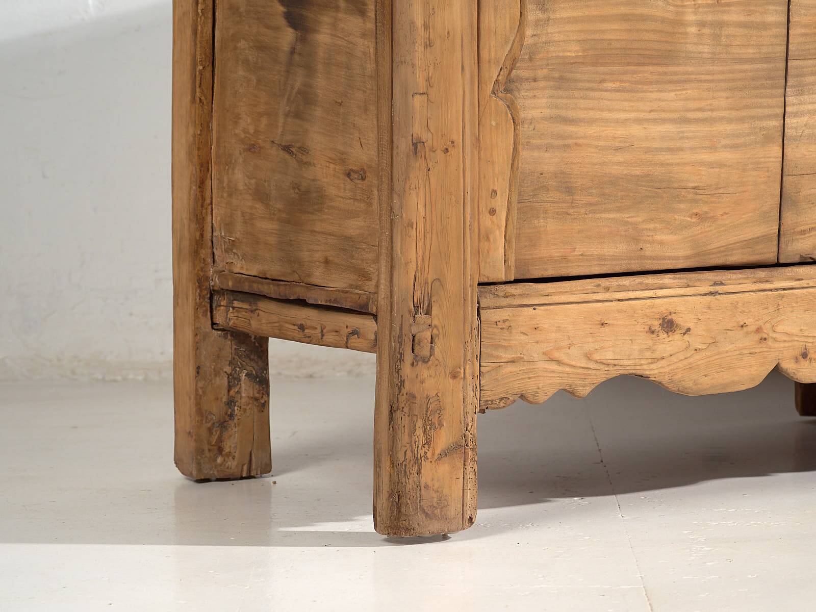 Antique Chinese four-door sideboard (c.1900) #12