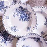 6 hollow plates iron earth model Flora