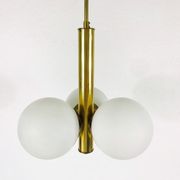 Suspension en laiton de Kaiser, Allemagne, années 60