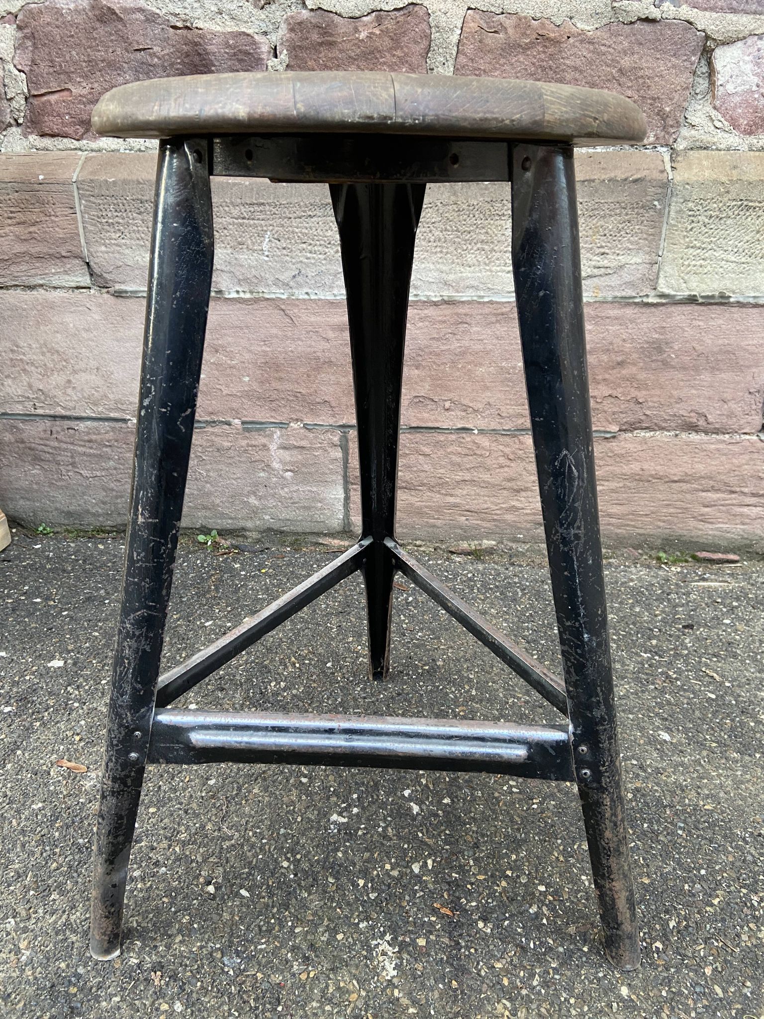Tabouret industriel vintage