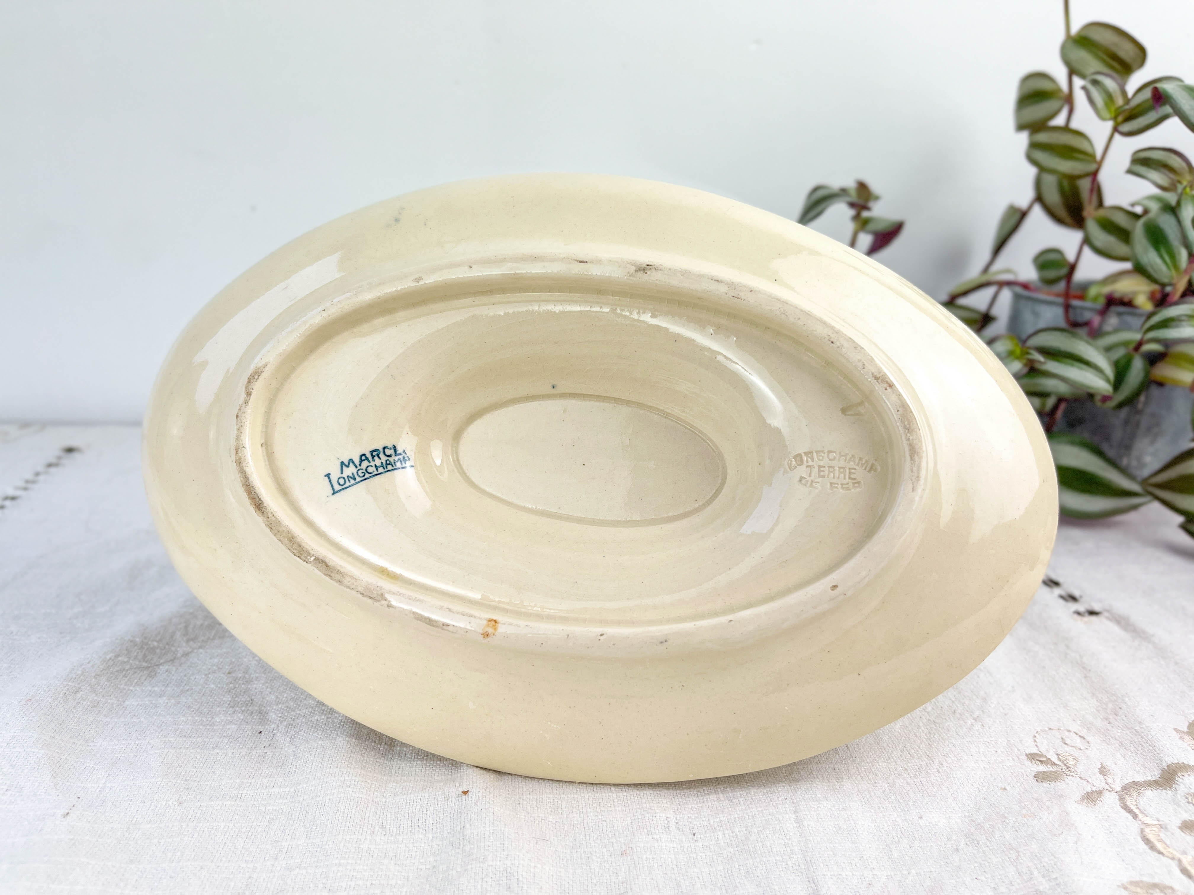 Vintage Longchamp "Marcel" sauceboat made in France