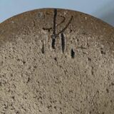 Ceramic pickle jar signed PK, Kerbenoen pottery, Michel Vergnes