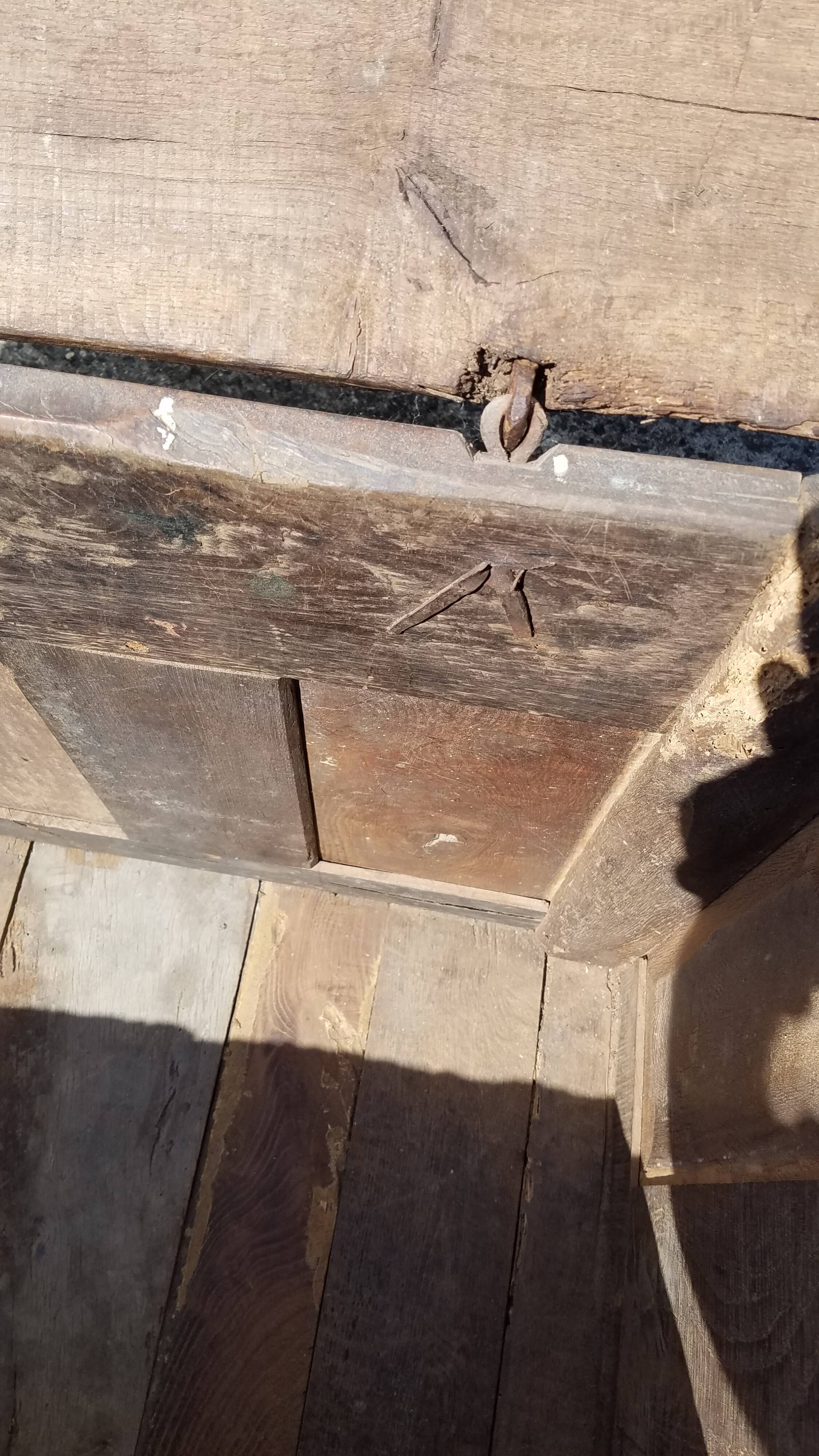 Coffre a grain 17 ème siècle
