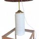 Midcentury Ceramic and Brass Table Lamp by Carstens Tönnieshof, 1960s