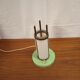 Small Art Deco mushroom lamp in lacquered metal