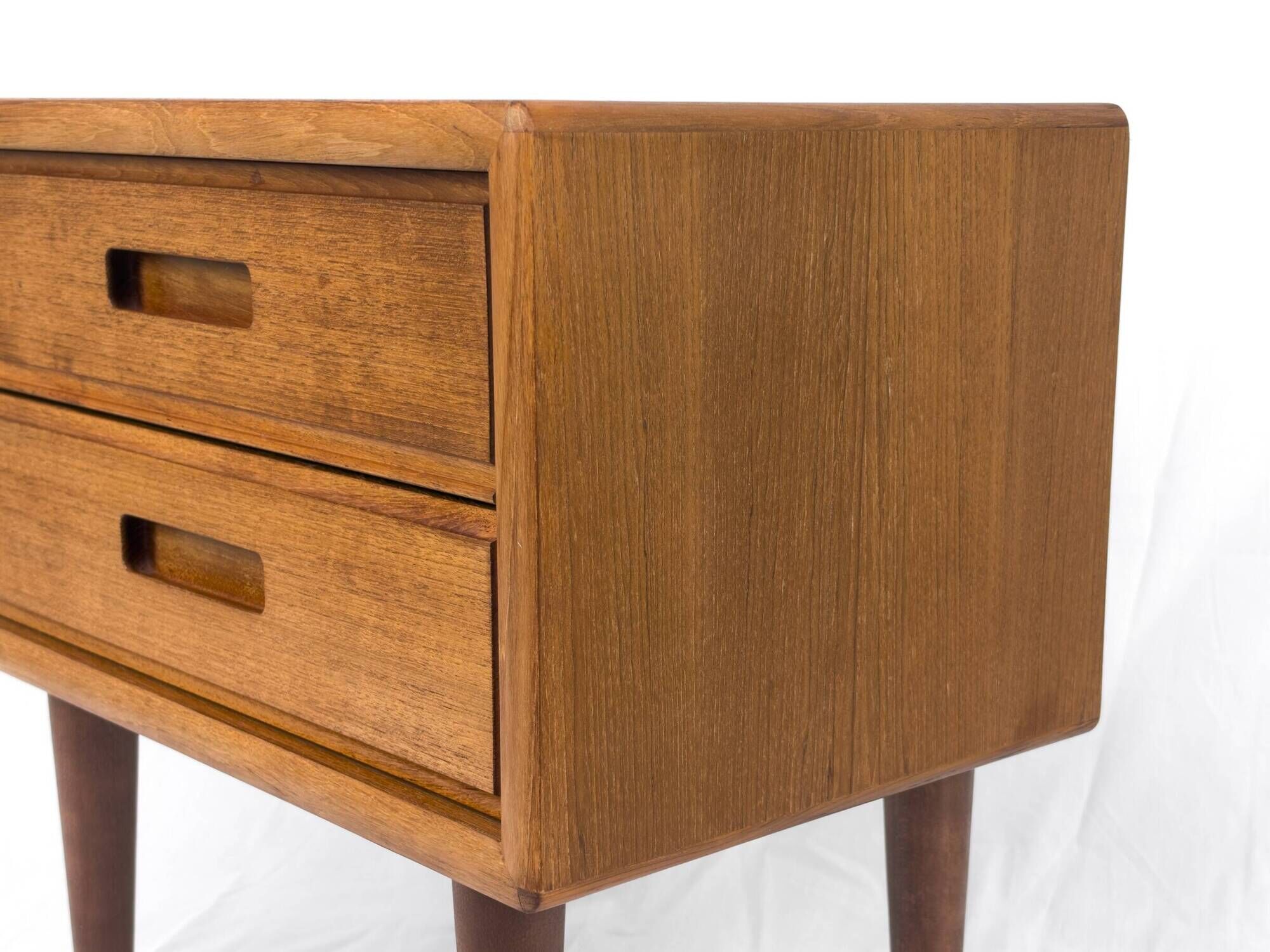 Vintage teak bedside table, 1960s