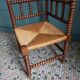Chaise coin du feu