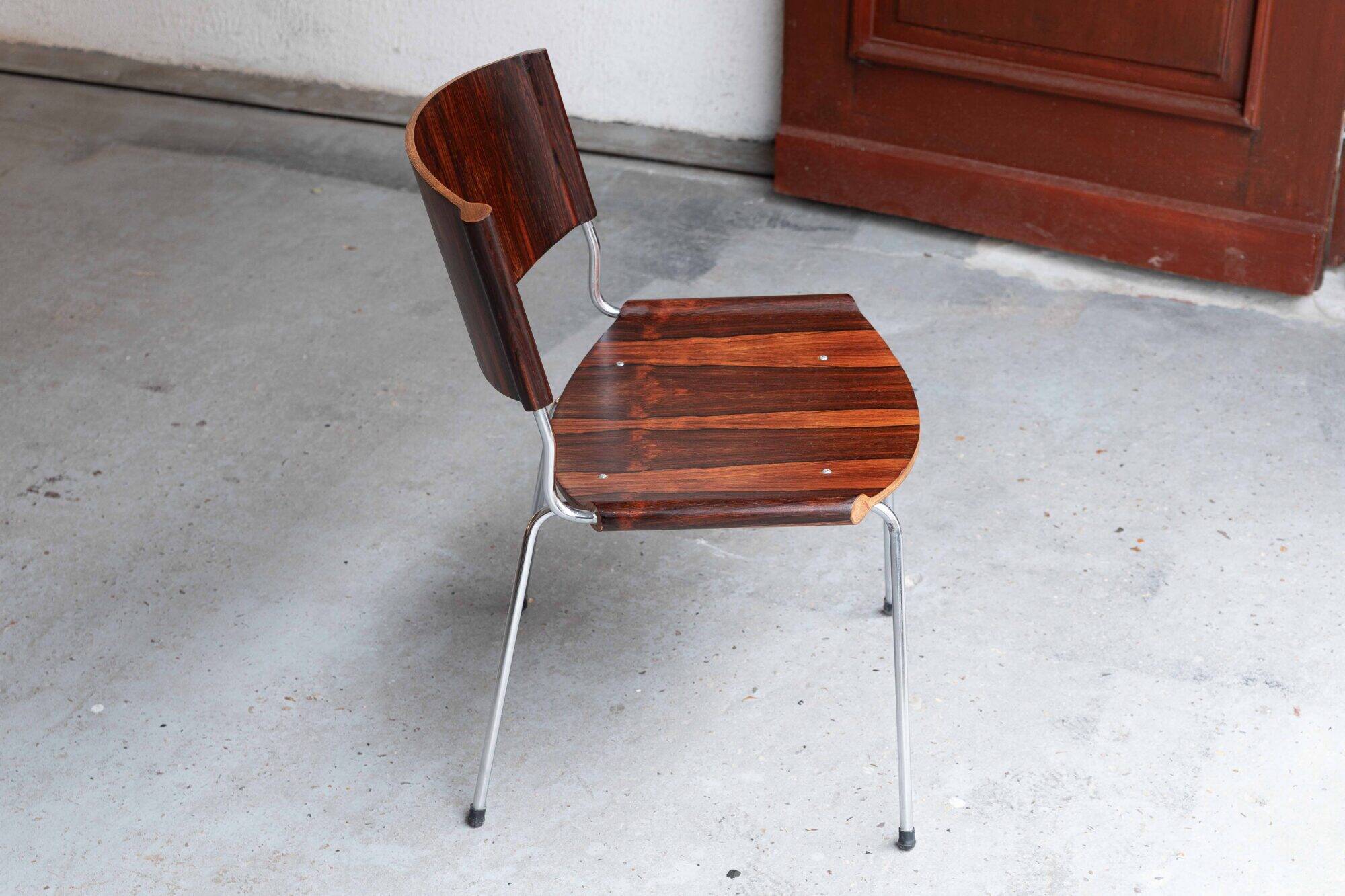 Set of 8 dining chairs by Nanna Ditzel