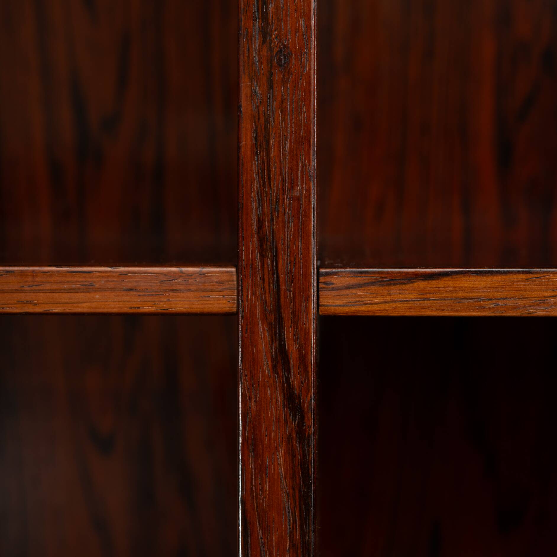 Danish Design Rosewood bookcase Model 6  by  Omann Jun Mobelfabrik, 1960s