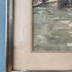 Old watercolor, the Pont Marie Paris