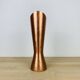 Scandinavian copper and teak vase from the 60s