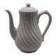 Vintage porcelain coffee maker Haviland twisted limoges France white