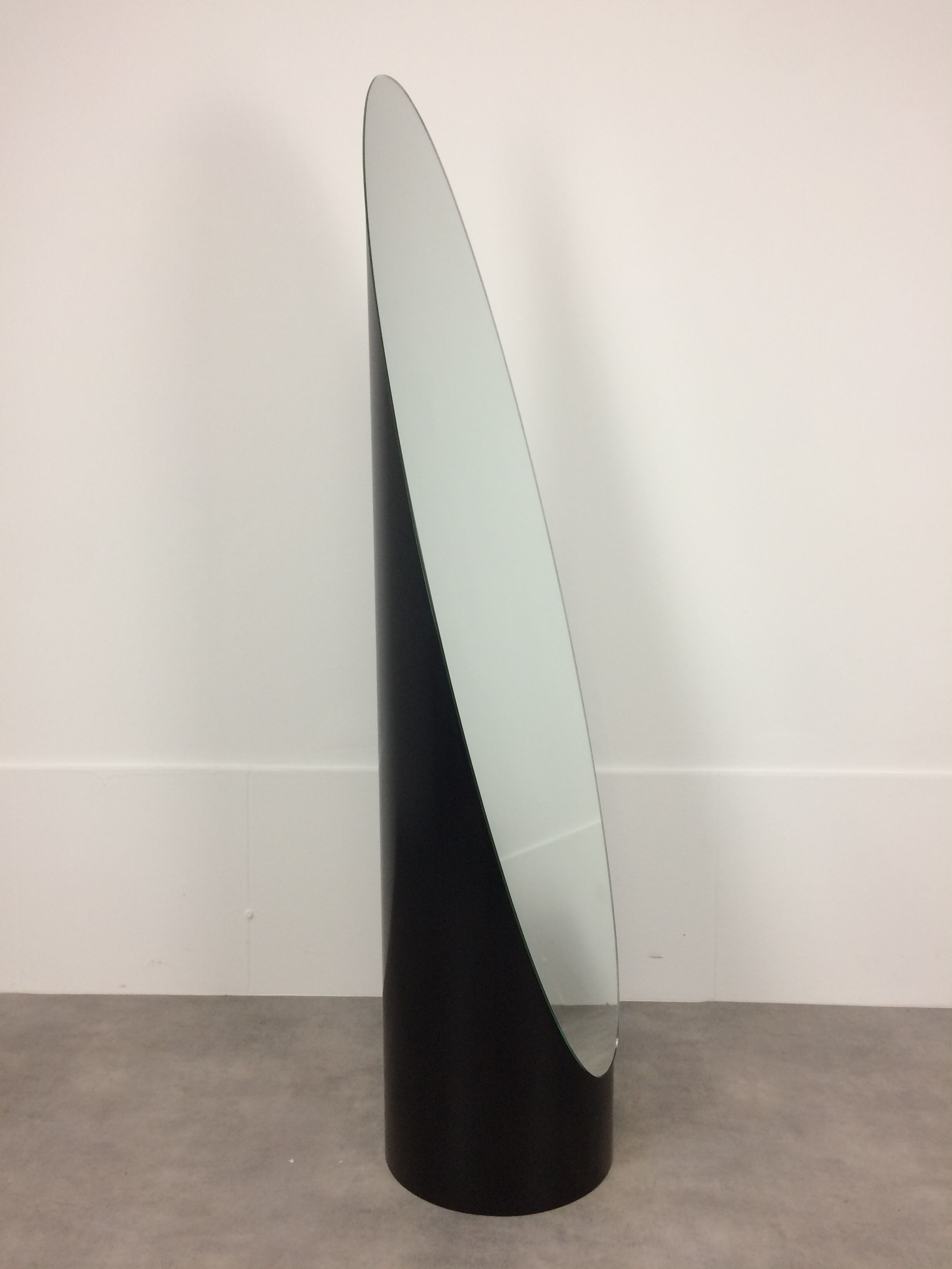 Miroir lipstick noir années 70