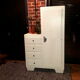 Asymmetrical cabinet