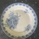 Compotier in earthenware, cartridge model, sarreguemines, u & c, made in france, art deco